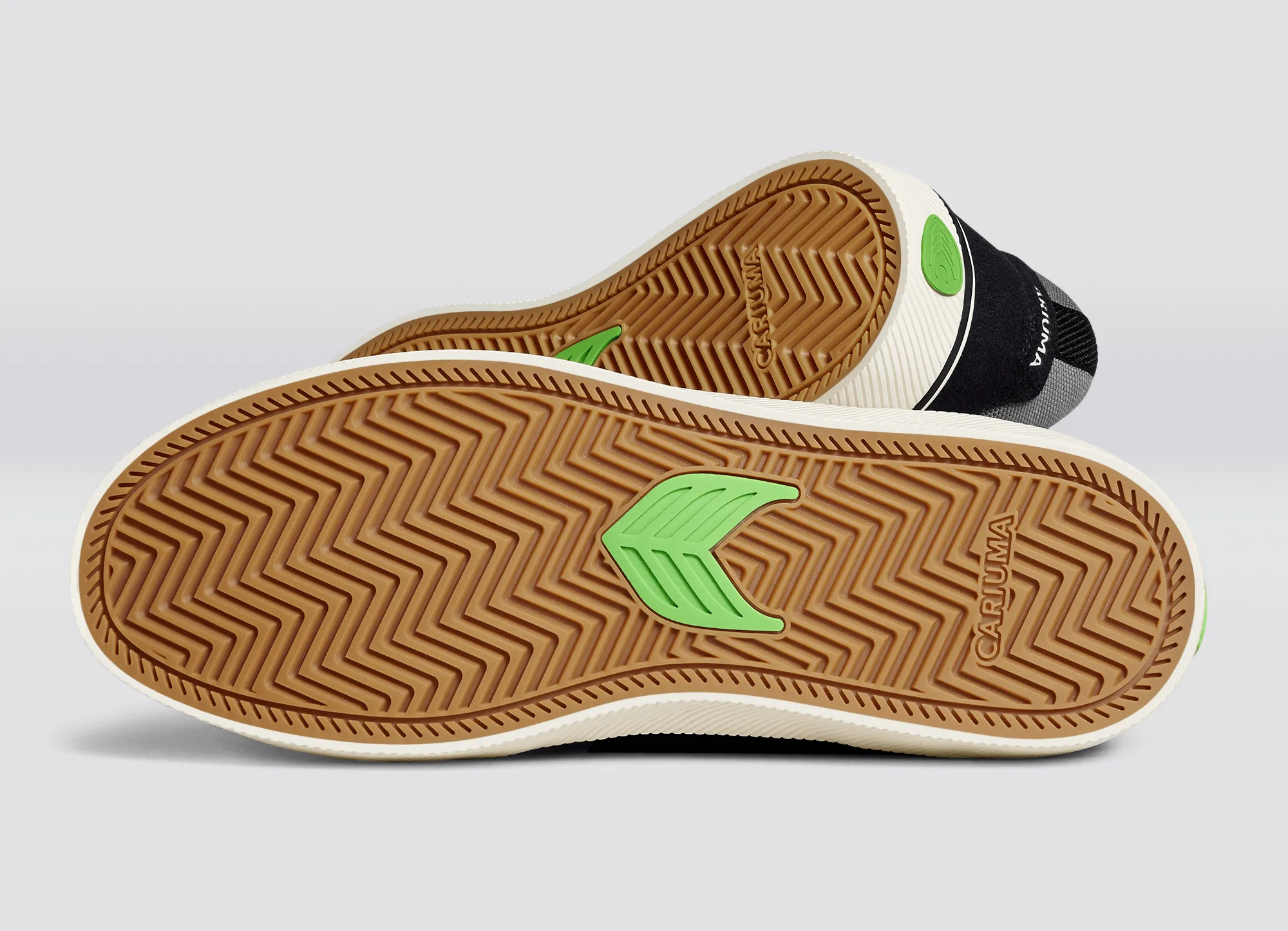 VALLELY PRO Black Suede Charcoal Grey Cordura Ivory Logo Sneaker Women sold by Cariuma product image thumbnail 5