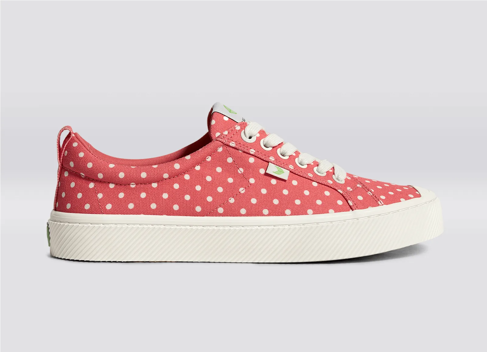 OCA Low Watermelon Canvas White Polka Dots Sneaker Women sold by Cariuma product image thumbnail 3