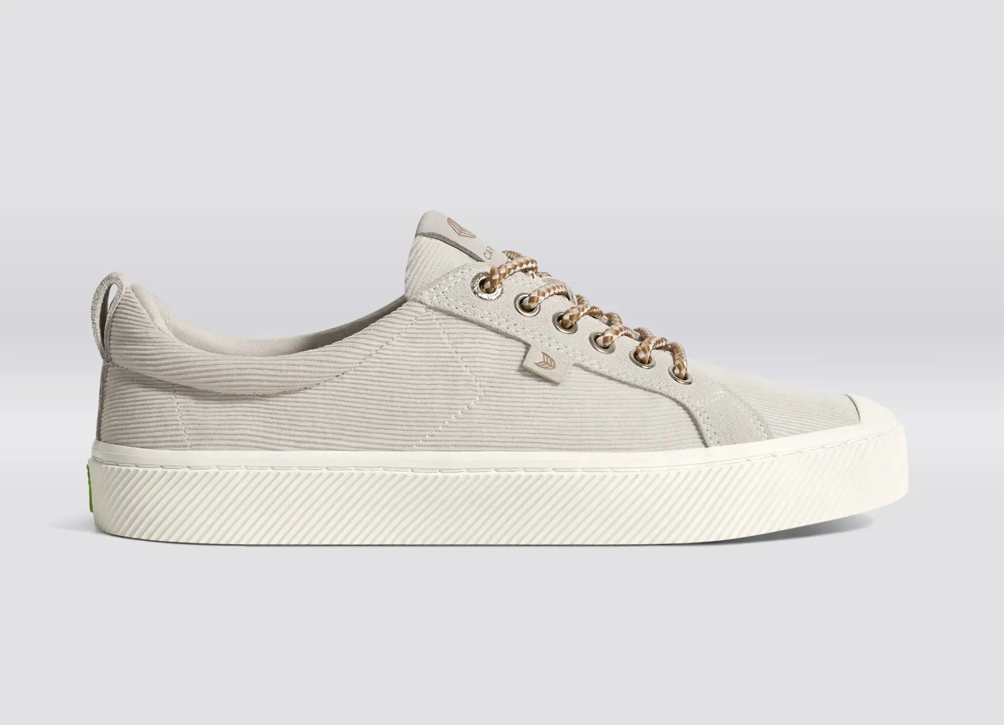 OCA Low Vintage White Corduroy and Suede Sneaker Women sold by Cariuma product image thumbnail 3