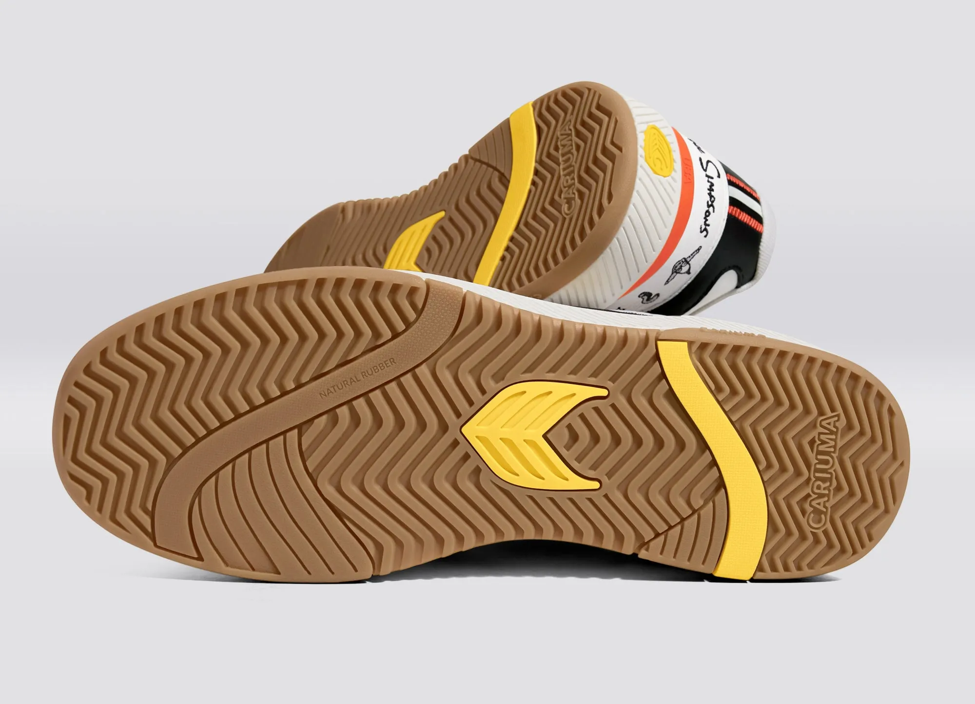 Simpsons UBA White Leather Bart Skateboard Sneaker Men sold by Cariuma product image thumbnail 5