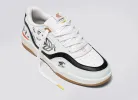 Simpsons UBA White Leather Bart Skateboard Sneaker Men sold by Cariuma
