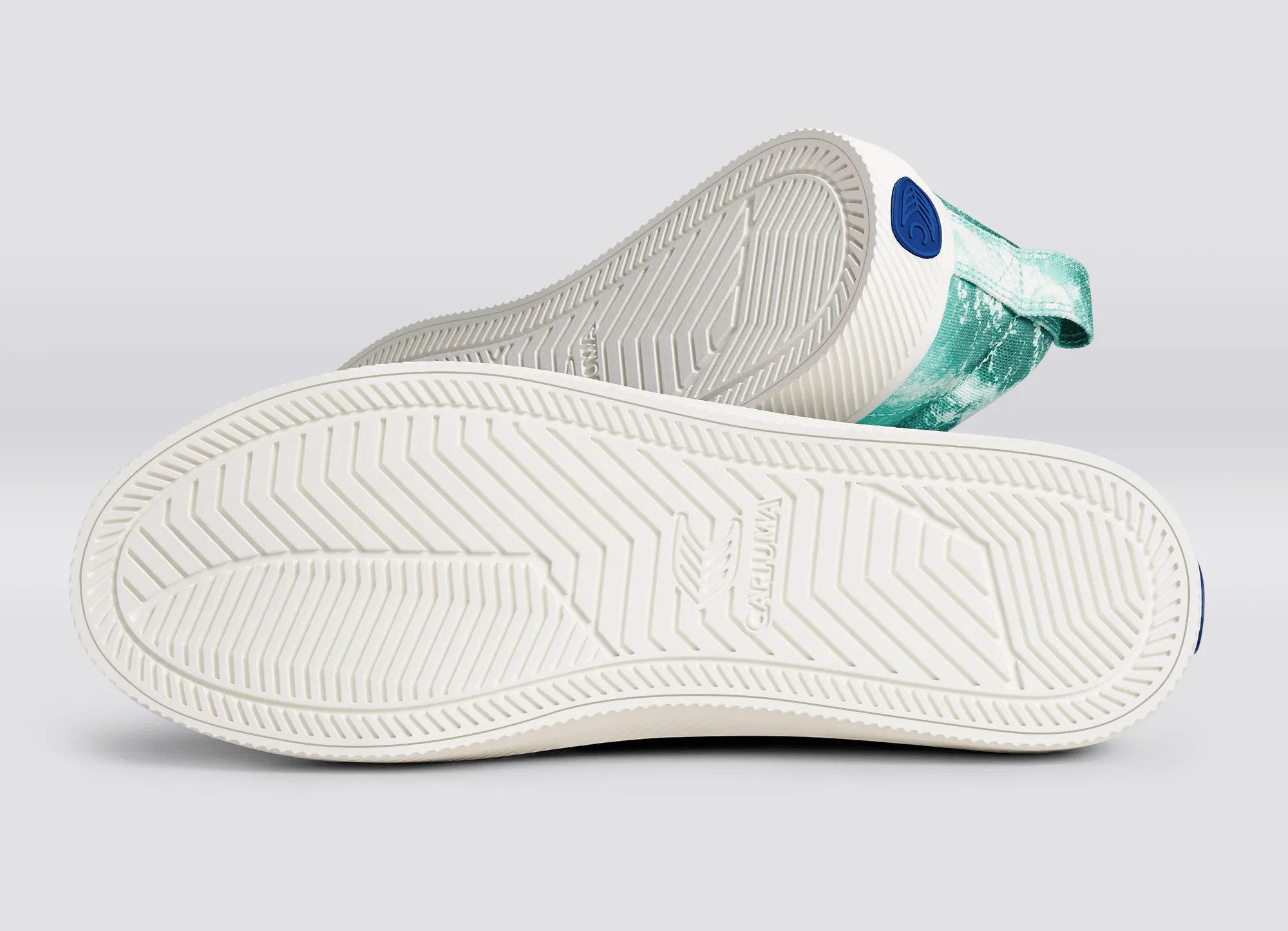 OCA Low Ocean Waves Turquoise Canvas Sneaker Women sold by Cariuma product image thumbnail 5