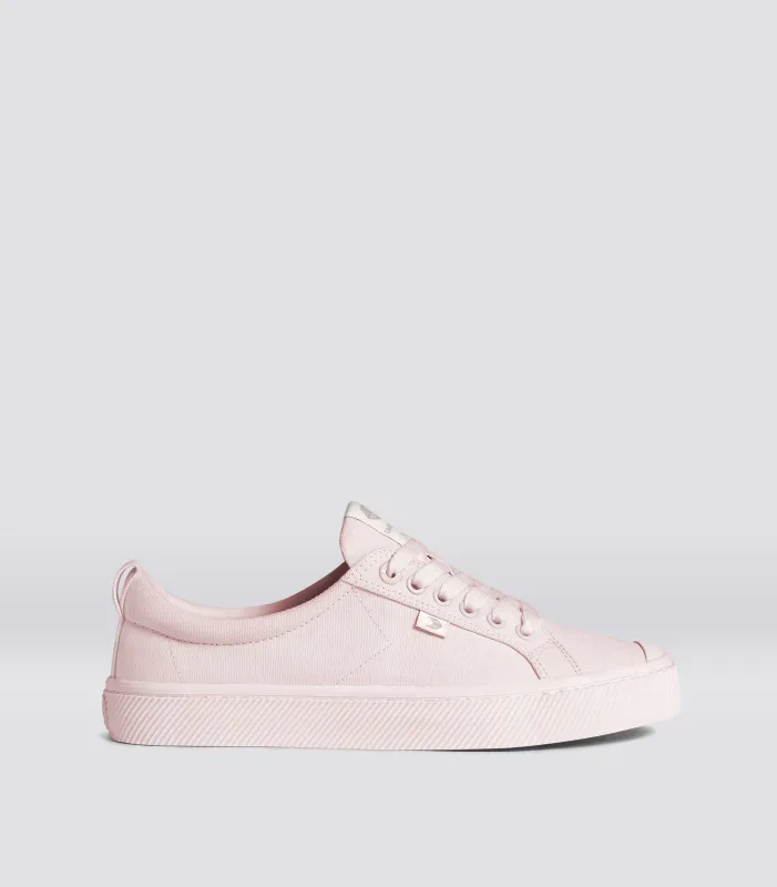 OCA Low All Pale Lilac Canvas Sneaker Men made by Cariuma