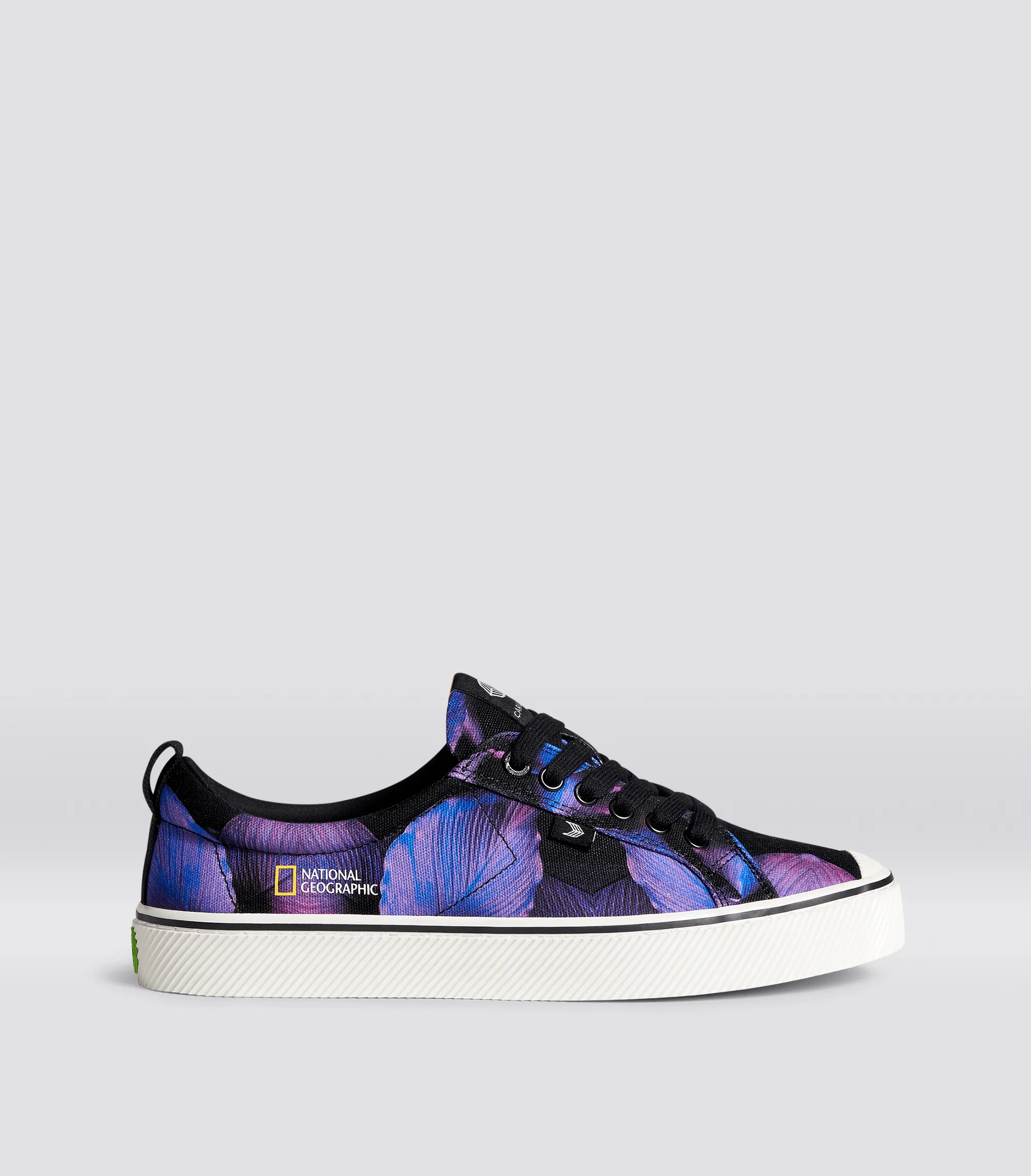 OCA Low NATGEO Purple Foliage Print Canvas Sneaker Men sold by Cariuma