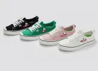OCA Low PEANUTS Surf Green Canvas Sneaker Women sold by Cariuma