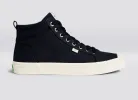 OCA High Black Canvas Sneaker Women sold by Cariuma
