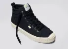 OCA High Black Canvas Sneaker Women sold by Cariuma