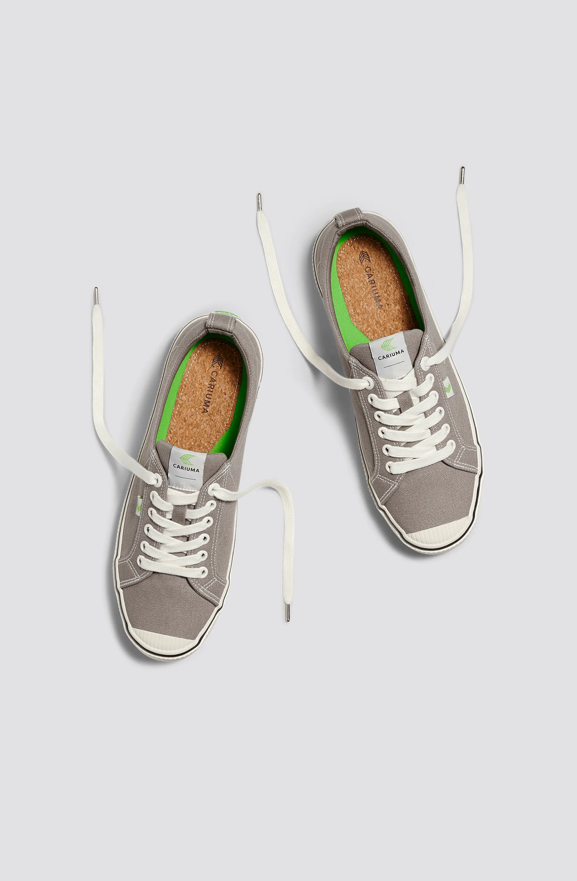 OCA Low Stripe Mystic Grey Canvas Sneaker Men sold by Cariuma product image thumbnail 5