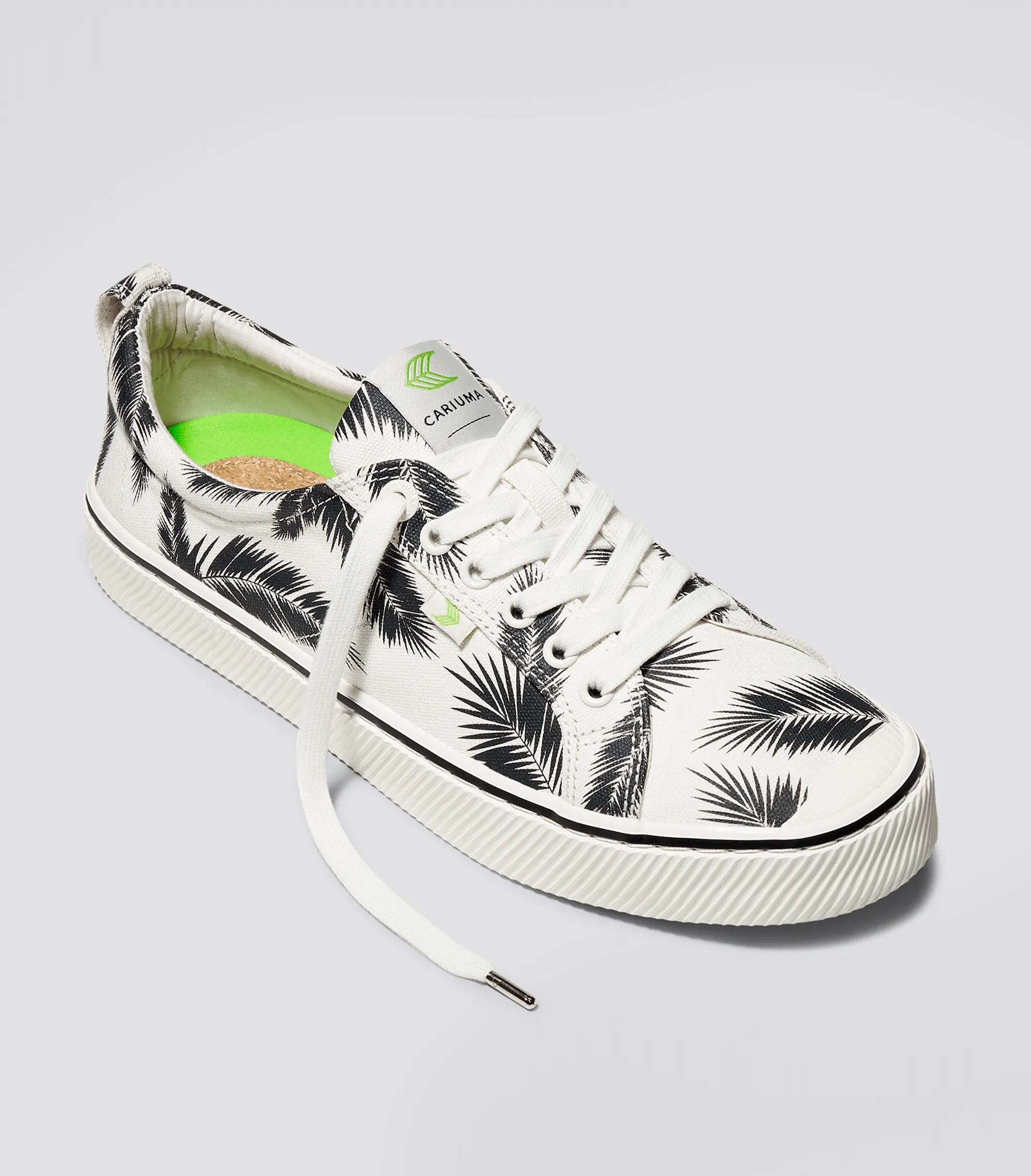 OCA Low Off White Palm Trees Canvas Sneaker Women sold by Cariuma product image thumbnail 2