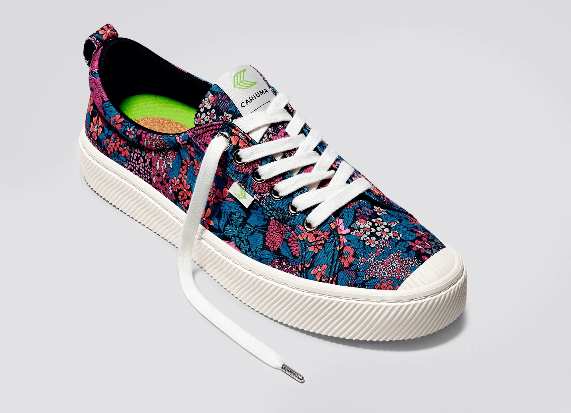 OCA Low Night Floral Print Canvas Sneaker Women sold by Cariuma product image thumbnail 4