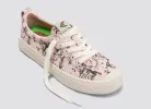 OCA Low Canvas - Pale Lilac Parrot Print Men sold by Cariuma