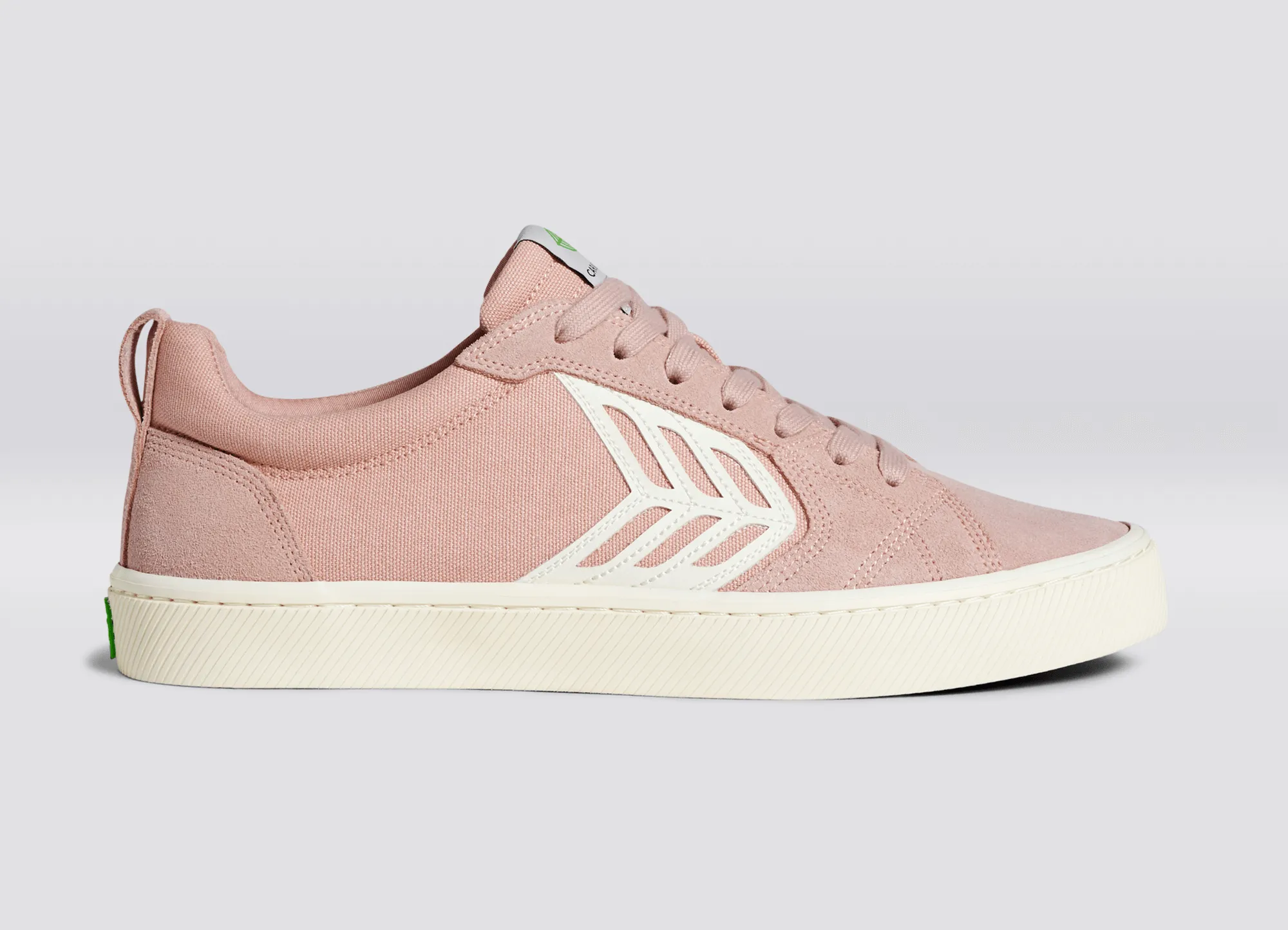 CATIBA PRO Low Rose Suede and Canvas Ivory Logo Sneaker Men sold by Cariuma product image thumbnail 3