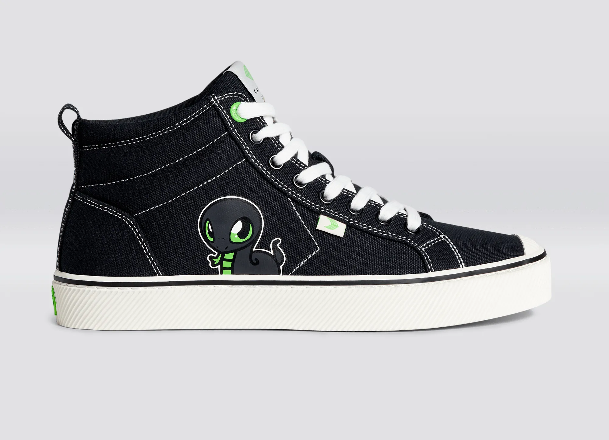OCA High Razer Black Canvas Sneaker Men sold by Cariuma product image thumbnail 3
