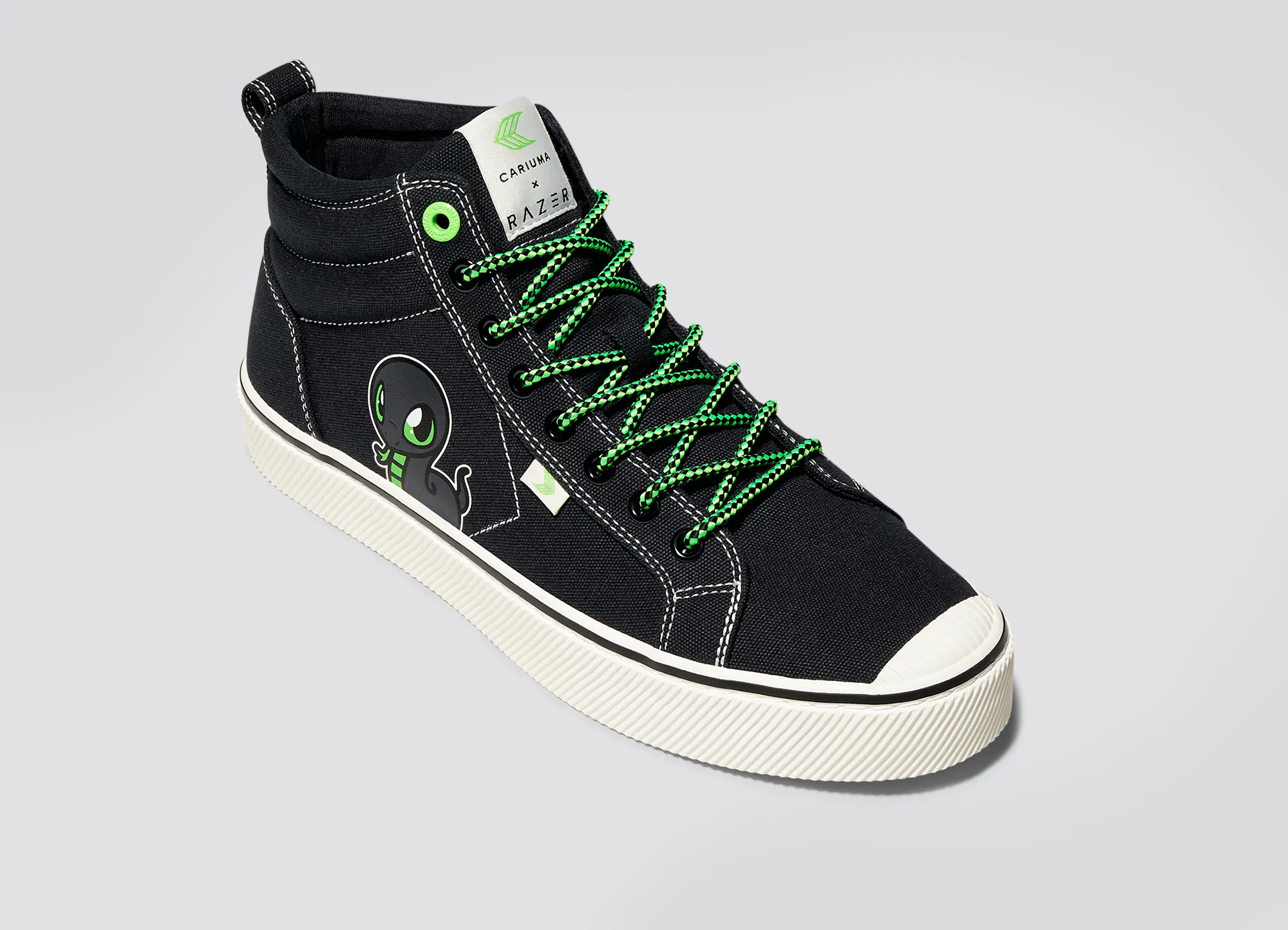 OCA High Razer Black Canvas Sneaker Men sold by Cariuma product image thumbnail 5