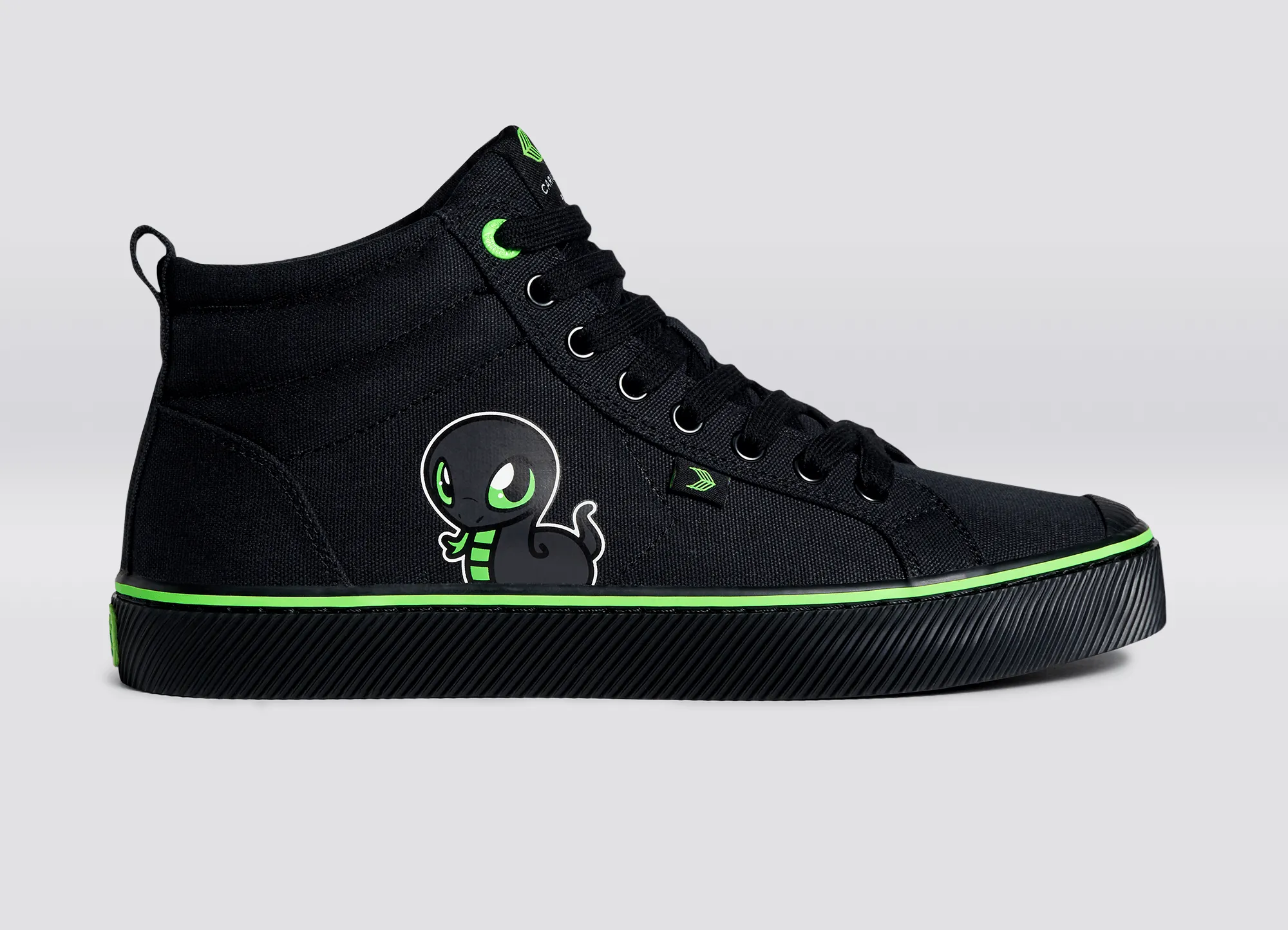 OCA High Razer All Black Canvas Sneaker Men sold by Cariuma product image thumbnail 3