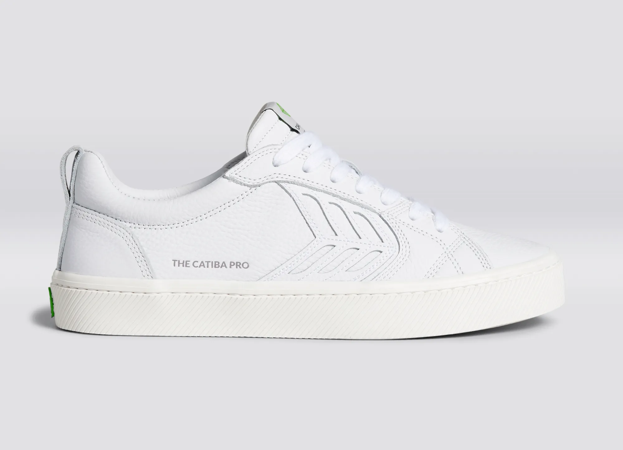 CATIBA PRO Low White Premium Leather Sneaker Women sold by Cariuma product image thumbnail 3