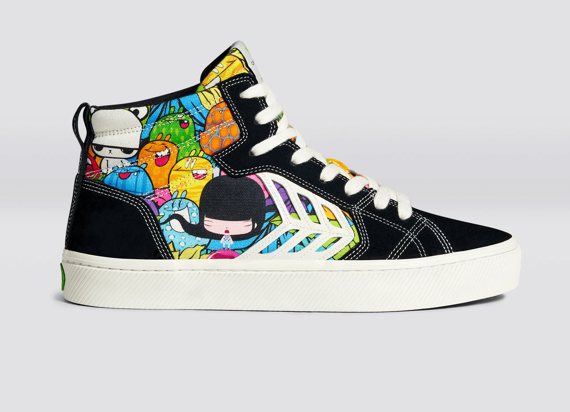 CATIBA PRO High Black Suede Toz Canvas Sneaker Women sold by Cariuma product image thumbnail 3