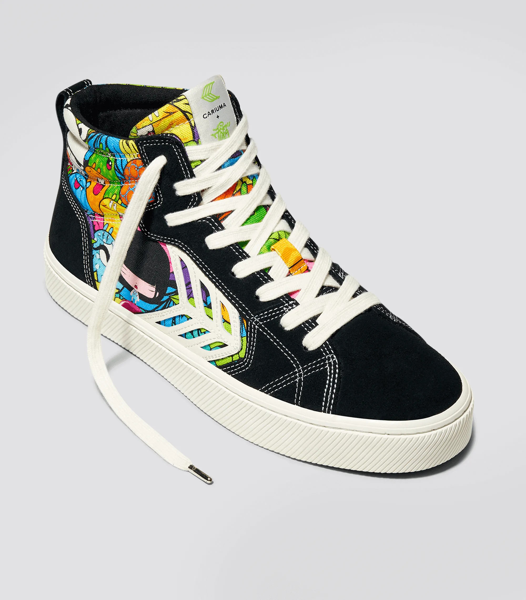 CATIBA PRO High Black Suede Toz Canvas Sneaker Women sold by Cariuma product image thumbnail 2