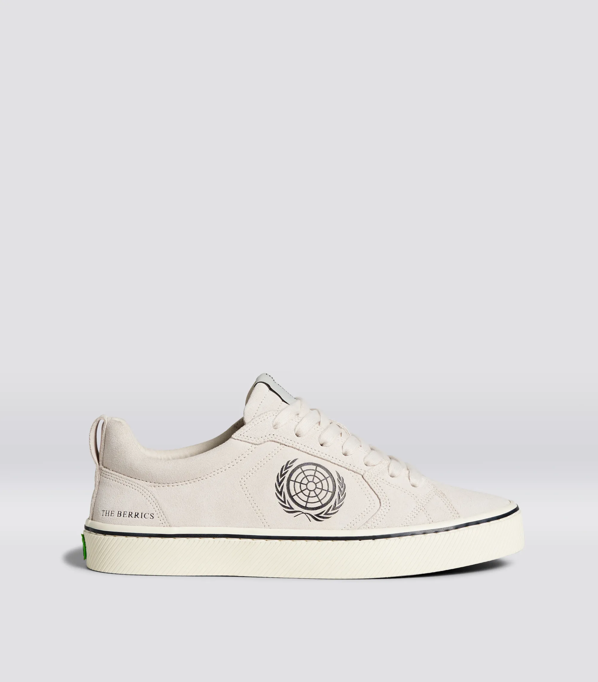 Berrics CATIBA PRO Low Skate Vintage White Suede Sneaker Men sold by Cariuma