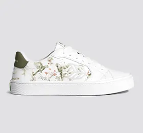 SALVAS Leather White Khaki Parrot Print Men sold by Cariuma product image thumbnail 5