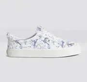 OCA Pebbled Leather White Blue Parrot Print Women sold by Cariuma product image thumbnail 5