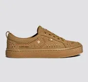 OCA Low All Camel Suede Embroidered Sneaker sold by Cariuma product image thumbnail 4