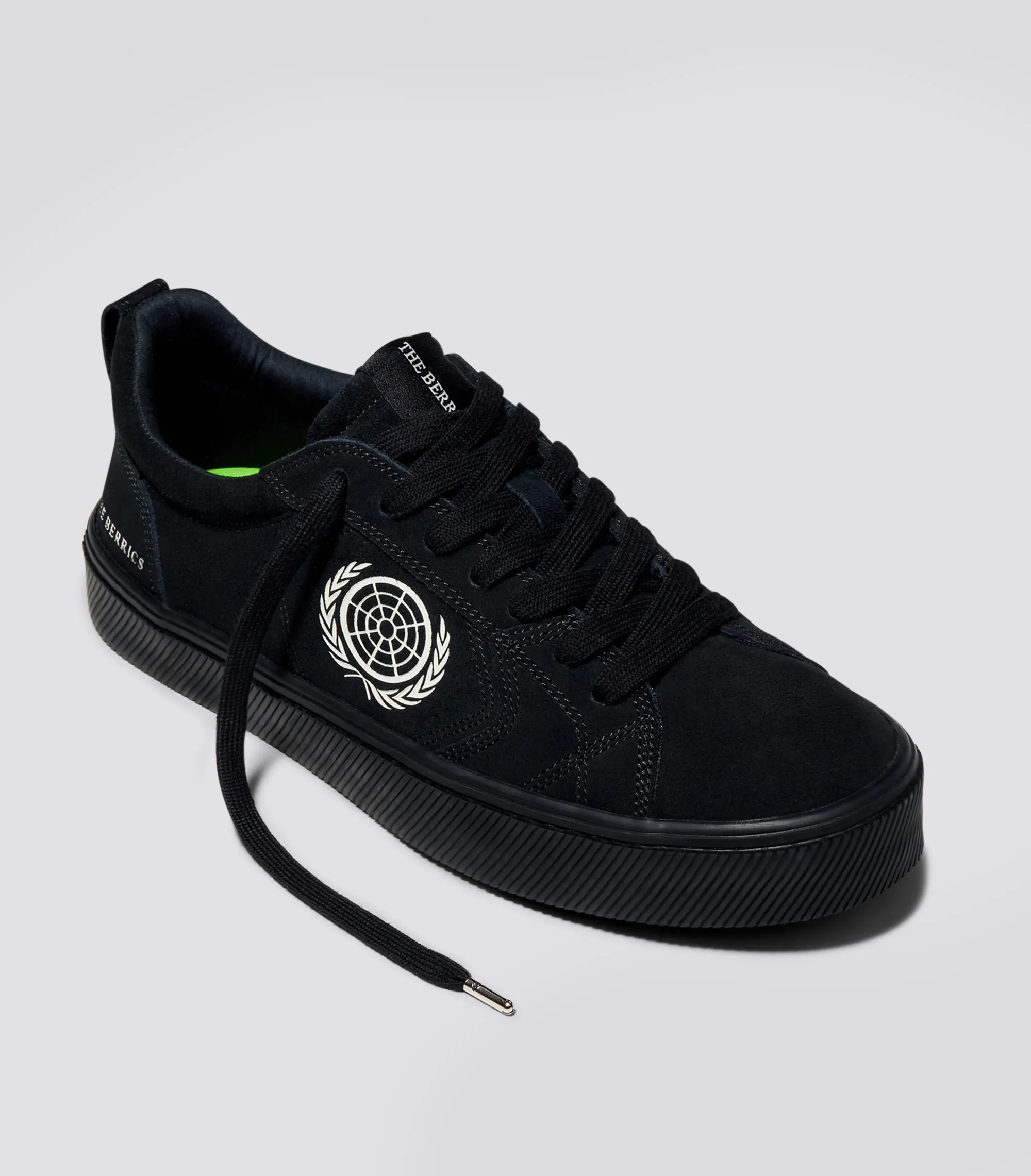 Berrics CATIBA PRO Low Skate Jet Black Suede Sneaker Men sold by Cariuma product image thumbnail 2