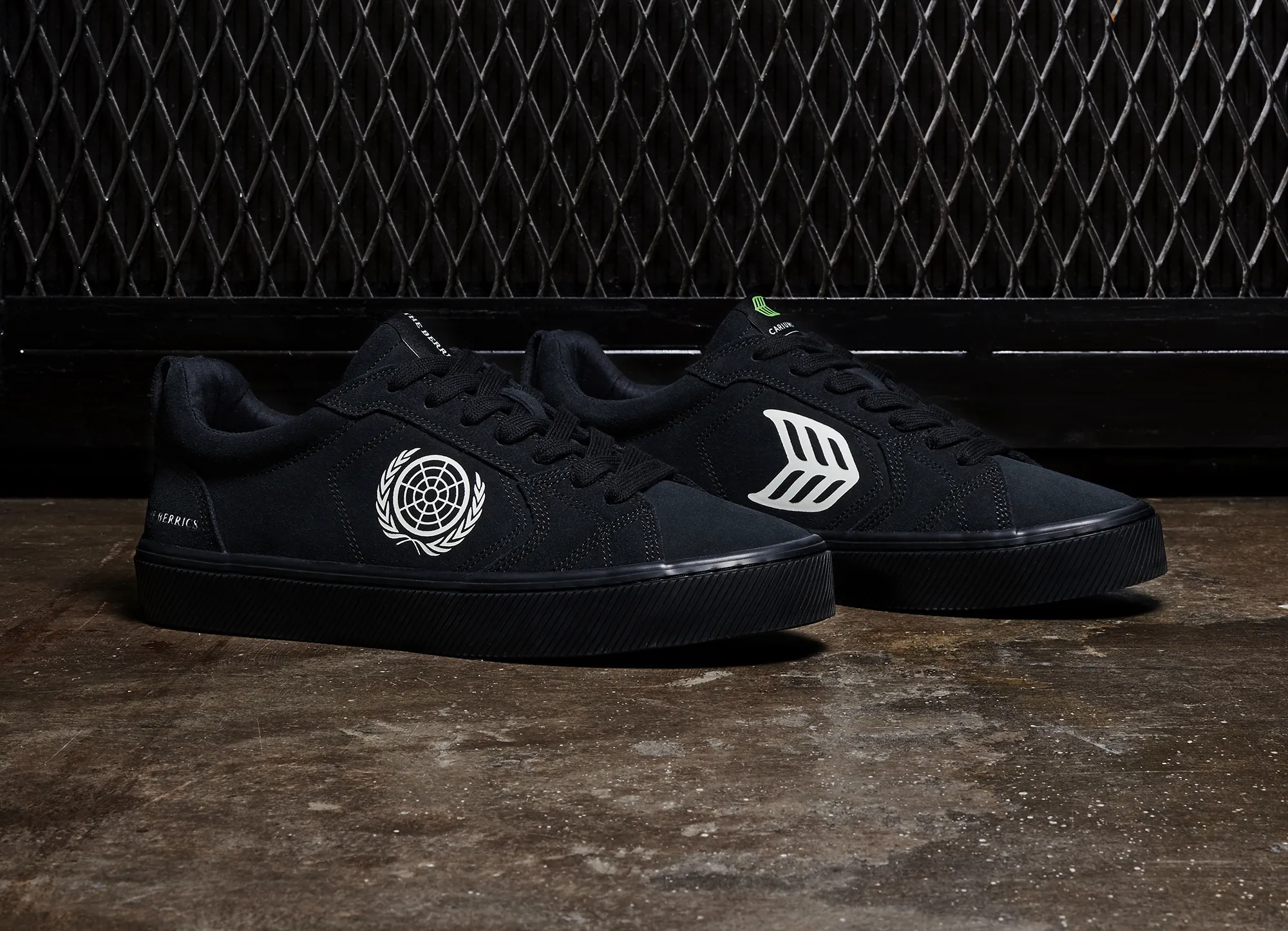 Berrics CATIBA PRO Low Skate Jet Black Suede Sneaker Men sold by Cariuma product image thumbnail 5