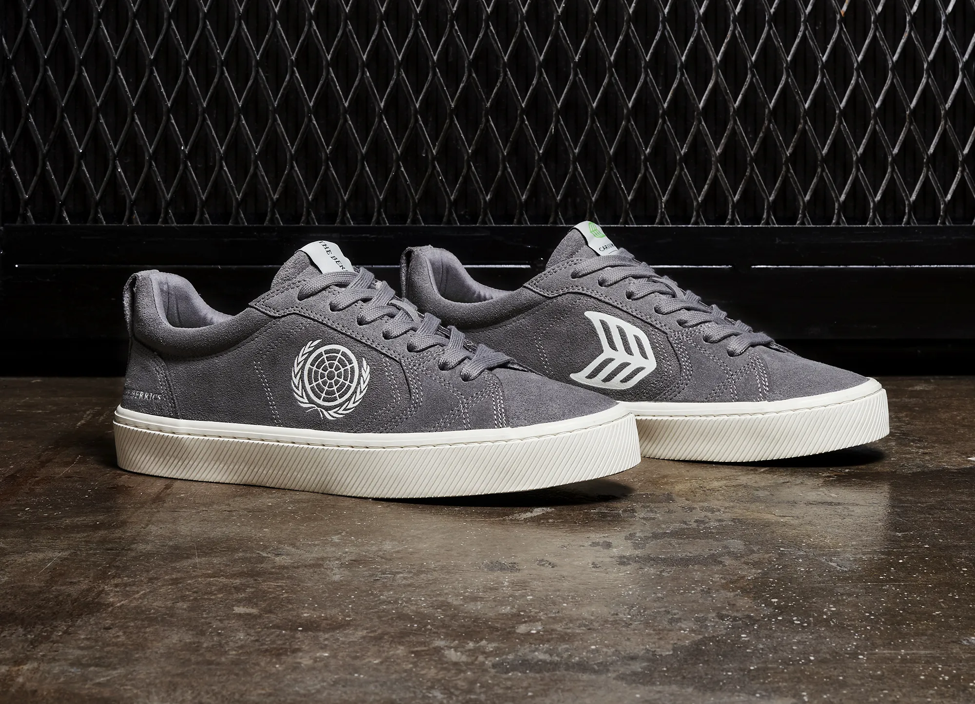 Berrics CATIBA PRO Low Skate Charcoal Grey Suede Sneaker Men sold by Cariuma product image thumbnail 5