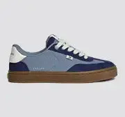 TOCA Teak Mirage Blue Nylon Bright Navy Suede Sneaker sold by Cariuma product image thumbnail 3