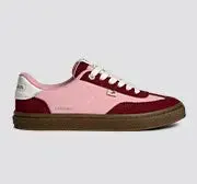 TOCA Teak Bright Rose Nylon Cabernet Red Suede Sneaker Women sold by Cariuma product image thumbnail 3