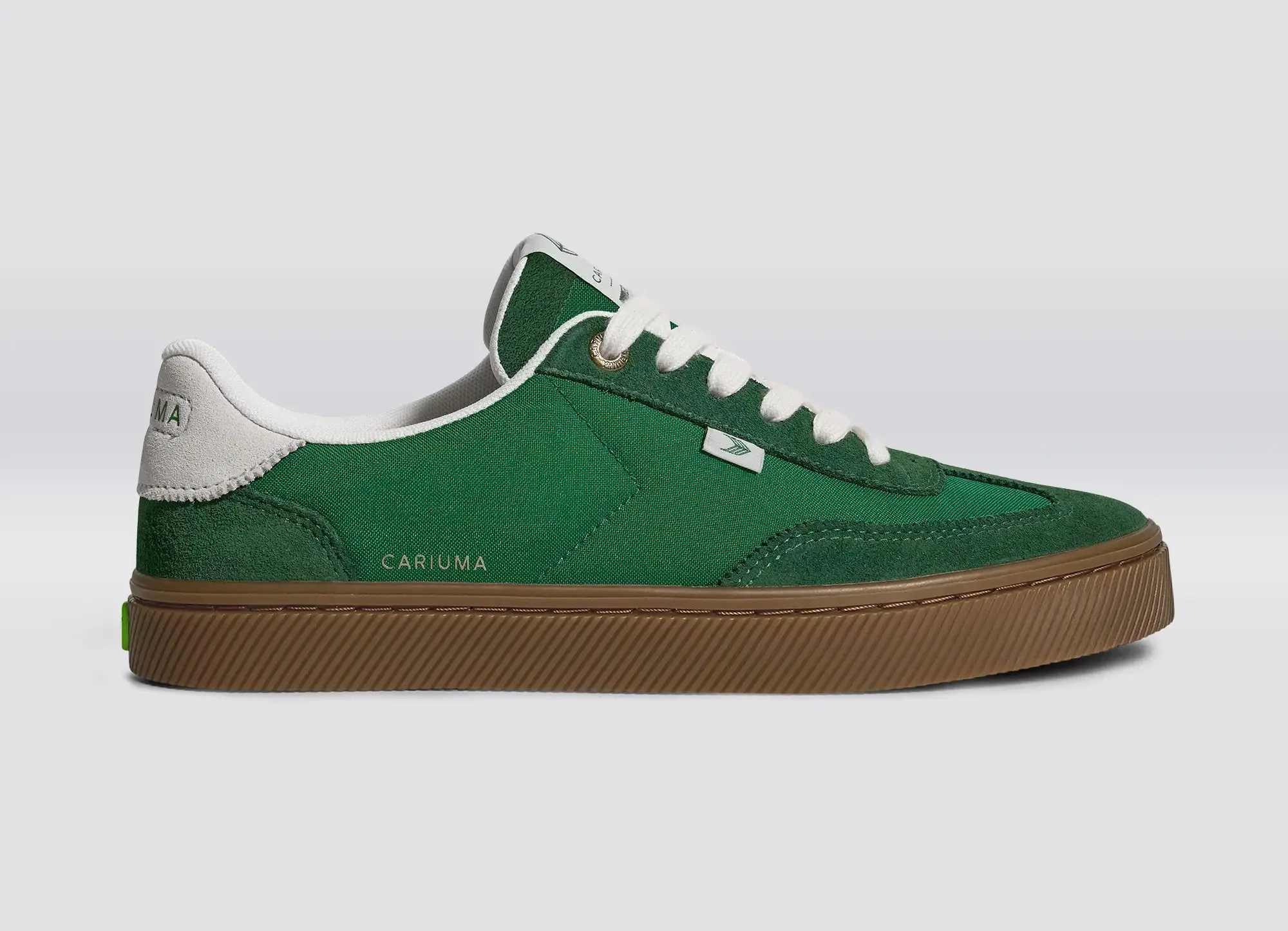 TOCA Gum Green Nylon and Suede Sneaker Men sold by Cariuma product image thumbnail 2