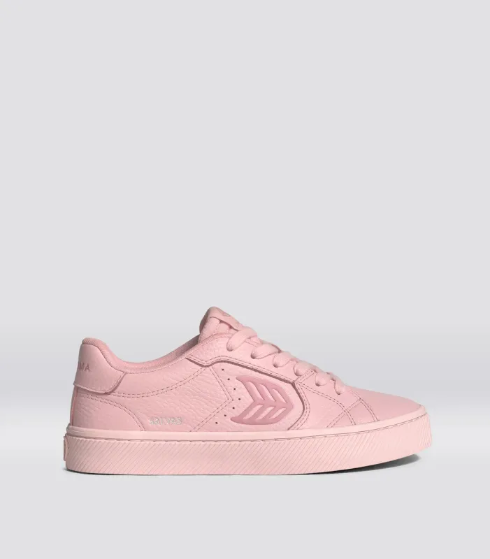 SALVAS All Bright Rose Premium Leather Sneaker Men sold by Cariuma