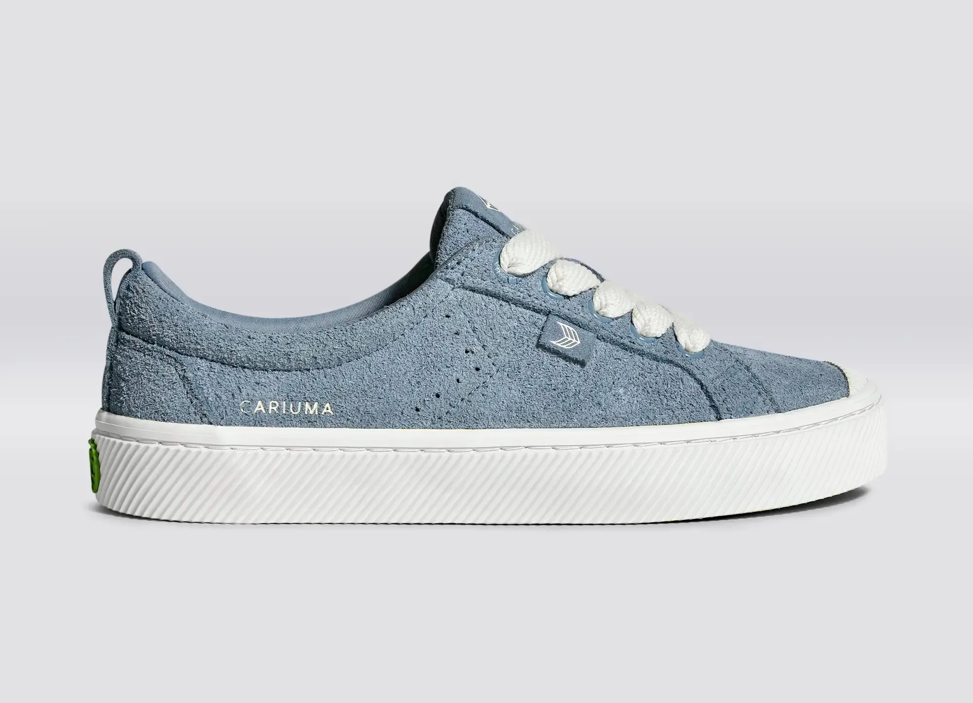 OCA Low Mirage Blue Hairy Suede Sneaker sold by Cariuma product image thumbnail 2