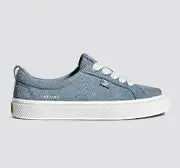 OCA Low Mirage Blue Hairy Suede Sneaker sold by Cariuma product image thumbnail 3