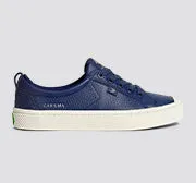 OCA Low Bright Navy Premium Leather Sneaker sold by Cariuma product image thumbnail 3