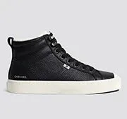 OCA Therma High Black Premium Leather Sneaker Women sold by Cariuma product image thumbnail 3