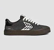 CATIBA PRO 2.0 Teak Magnet Grey Suede and Cordura Ivory Logo Sneaker Women sold by Cariuma product image thumbnail 3