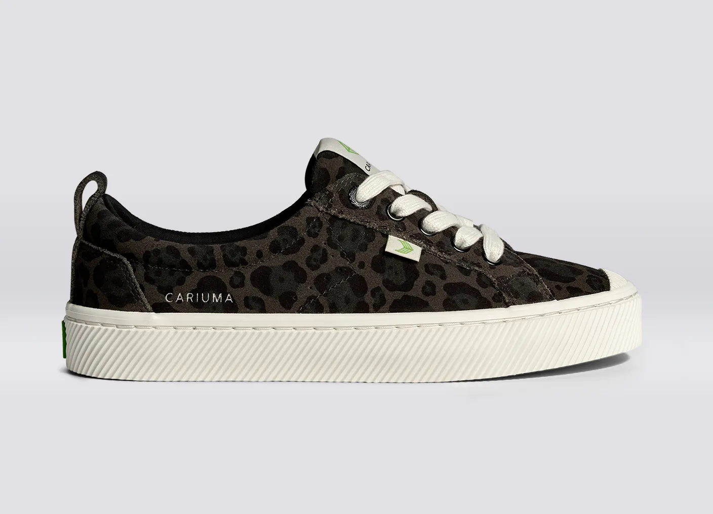 OCA Low Black Jaguar Print Suede Sneaker Women sold by Cariuma product image thumbnail 2
