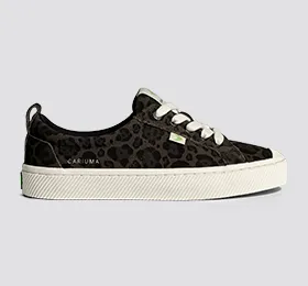OCA Low Black Jaguar Print Suede Sneaker Women sold by Cariuma product image thumbnail 3