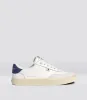 TOCA Soft Grain Leather White Suede Smoke White Blue Accents sold by Cariuma