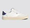 TOCA Soft Grain Leather White Suede Smoke White Blue Accents sold by Cariuma