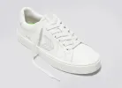 SALVAS Pebbled Leather White Ice Logo sold by Cariuma