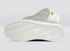 SALVAS Pebbled Leather White Ice Logo sold by Cariuma