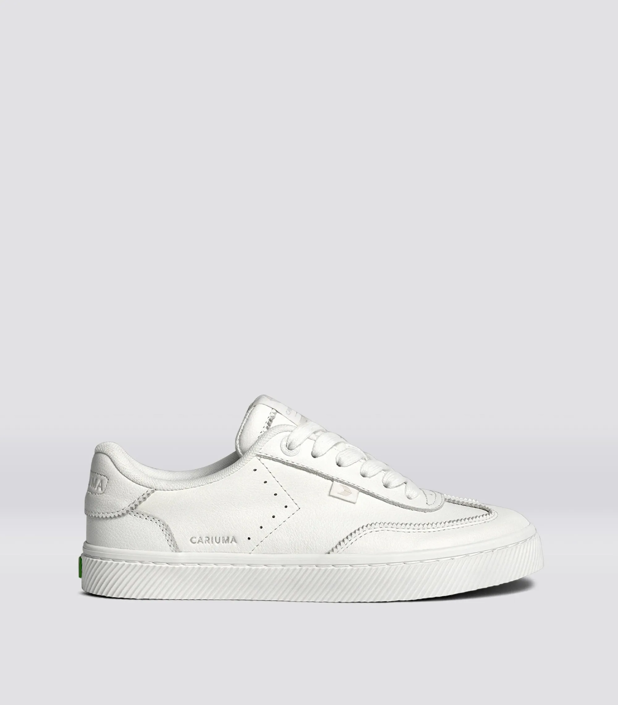 TOCA Soft Grain Leather White sold by Cariuma