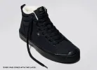 OCA Therma High All Black Suede Boot sold by Cariuma