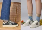 CATIBA PRO 2.0 Forest Green Suede and Cordura Ivory Logo Lemonade Sneaker sold by Cariuma