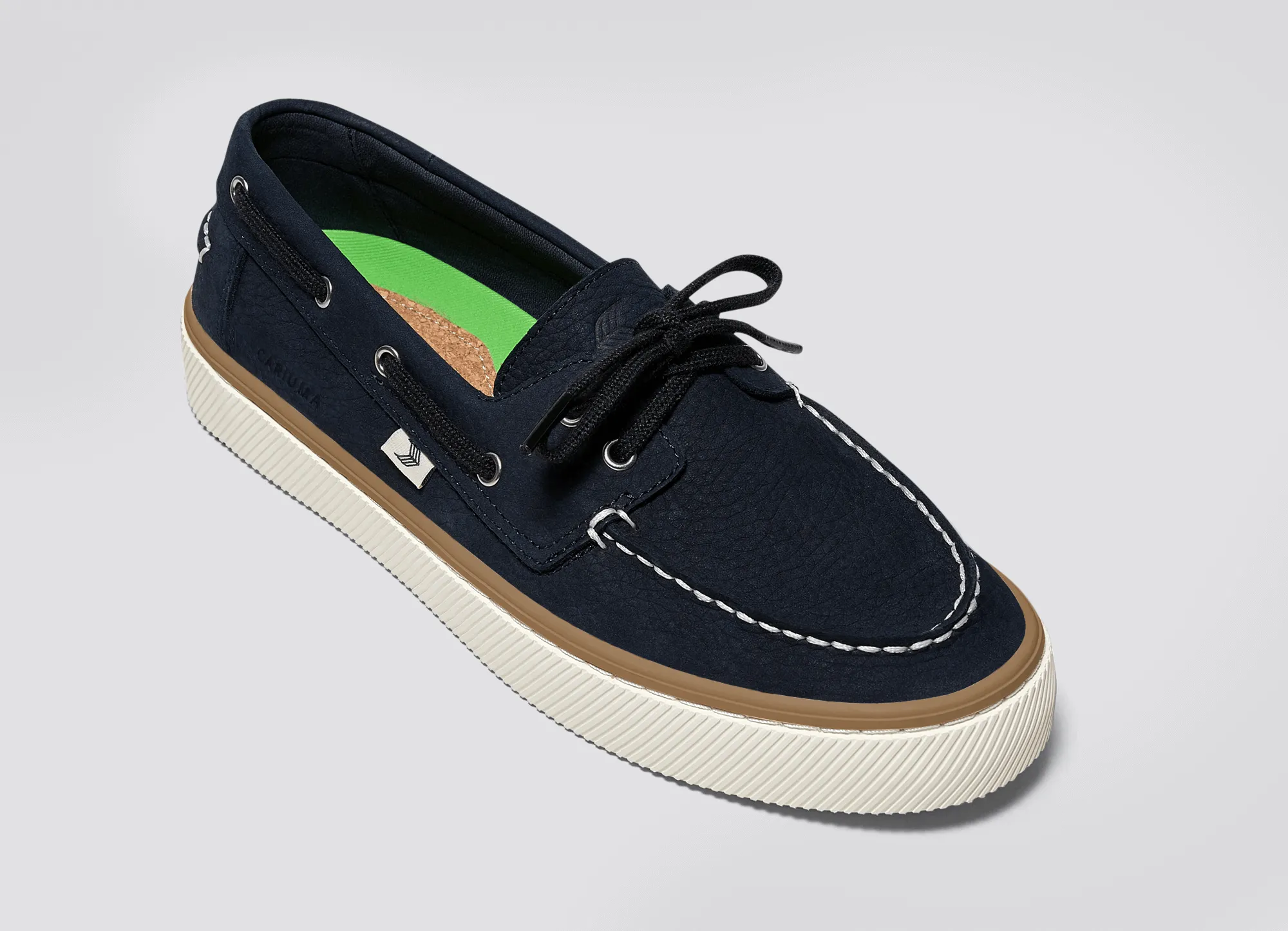 Mare Boat Shoe Navy Nubuck sold by Cariuma product image thumbnail 4