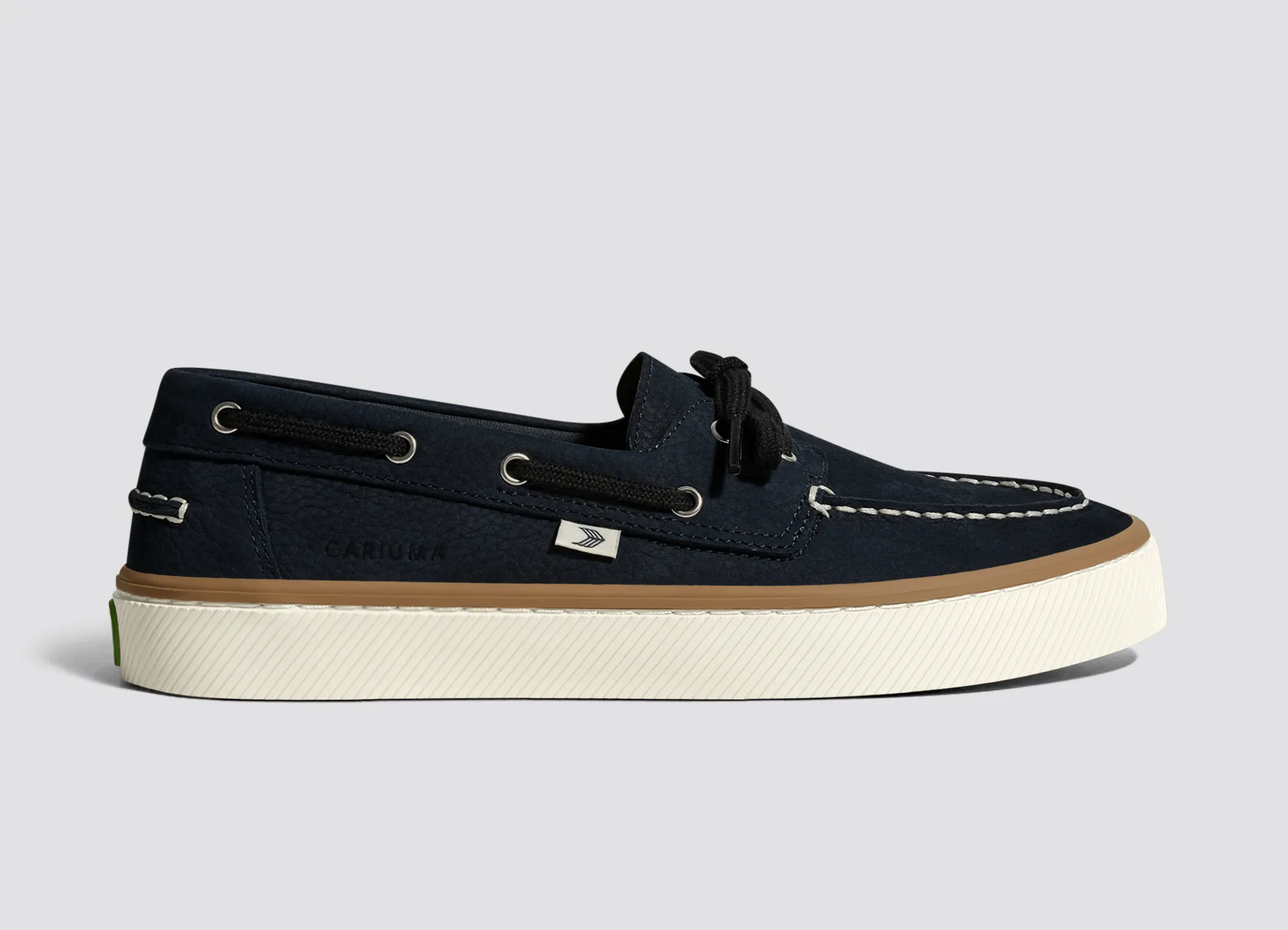 Mare Boat Shoe Navy Nubuck sold by Cariuma product image thumbnail 3