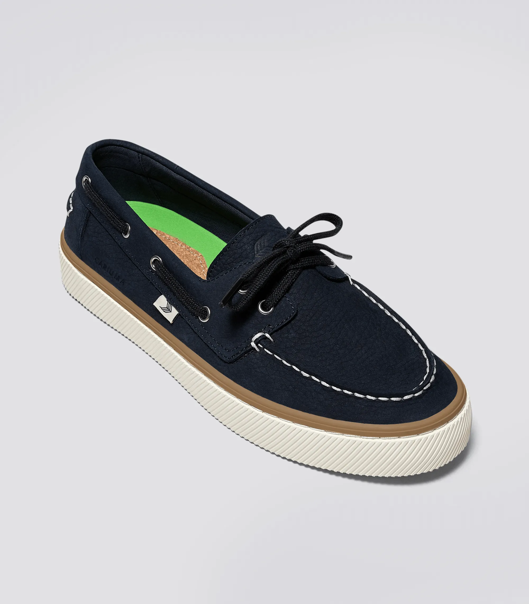 Mare Boat Shoe Navy Nubuck sold by Cariuma product image thumbnail 2